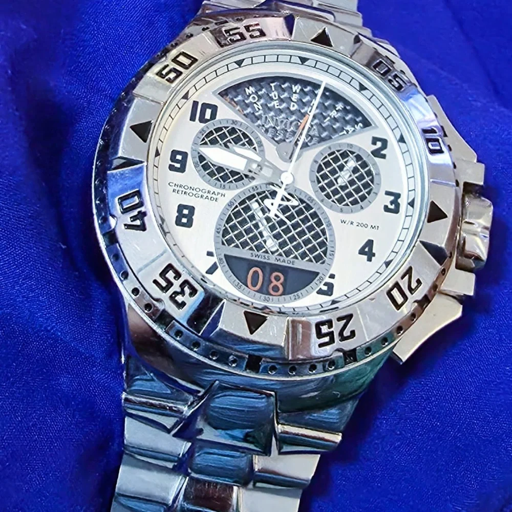 Invicta Excursion Swiss Made Luxury Invicta Big Mens Watch